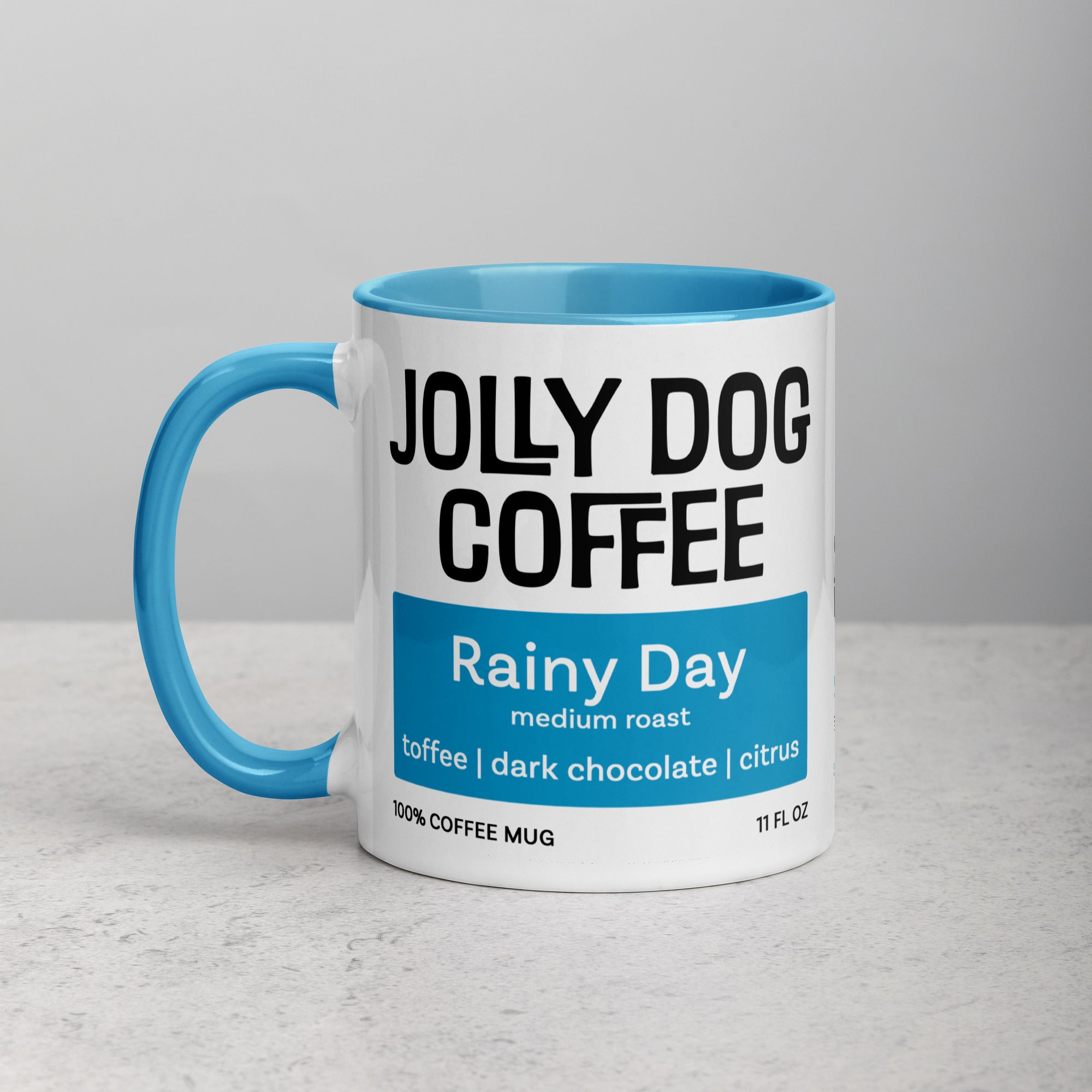 Rainy Day Label Mug